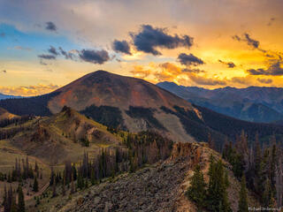 Red Mountian Sunset