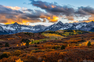Dallas Divide at Sunset