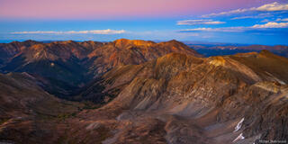 Autumnal Alpenglow Panorama