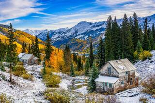 Idarado Fall Snow
