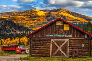 Sunset At Vicker's Ranch