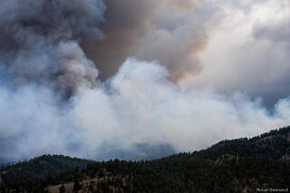 colorado, elk fire, fire, hinsdale county, lake city, san juan mountains, smoke, summer, wildfire