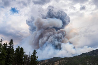 colorado, elk fire, fire, hinsdale county, lake city, san juan mountains, smoke, summer, wildfire