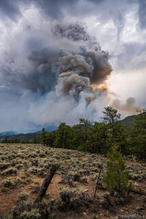 colorado, elk fire, fire, hinsdale county, lake city, san juan mountains, smoke, summer, wildfire