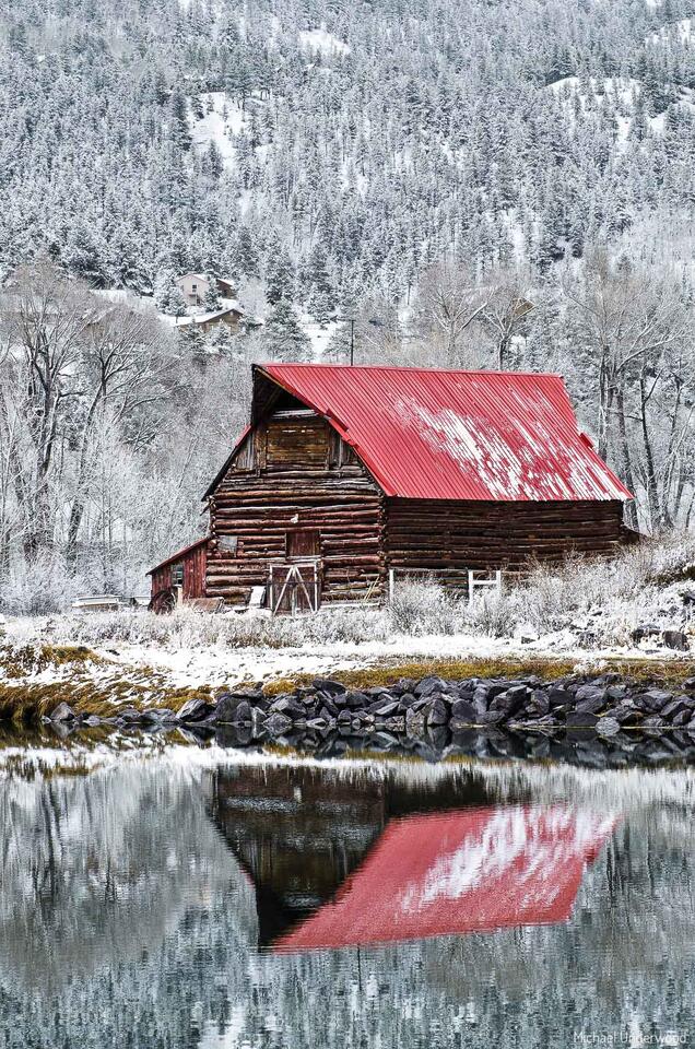 Old Barn print