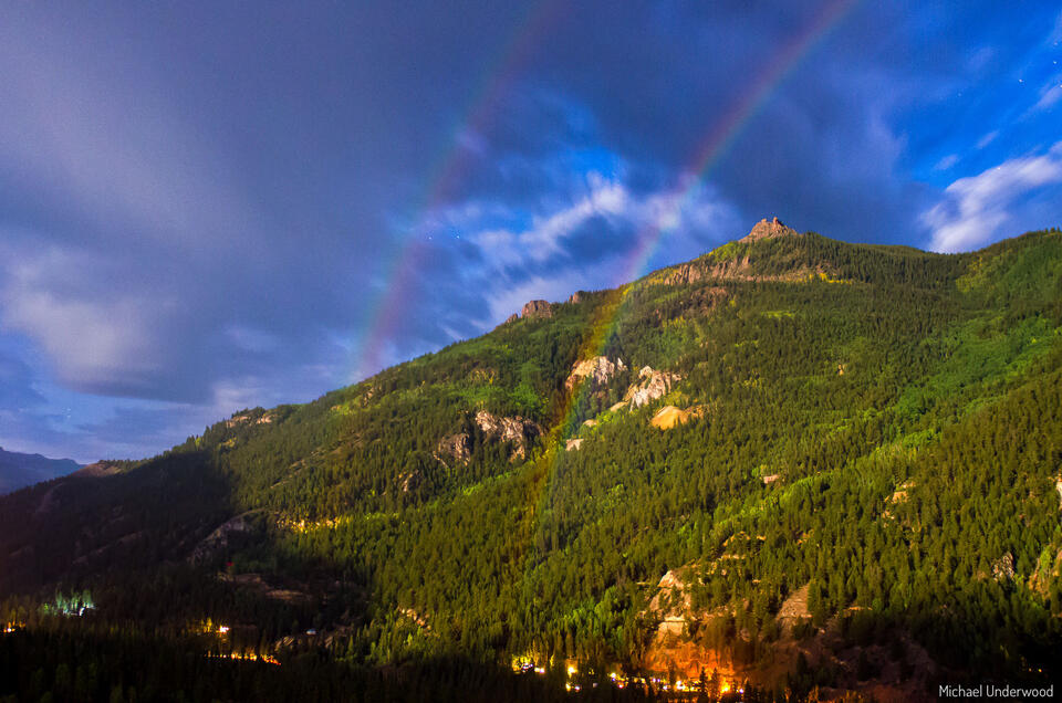 Double Moonbow print