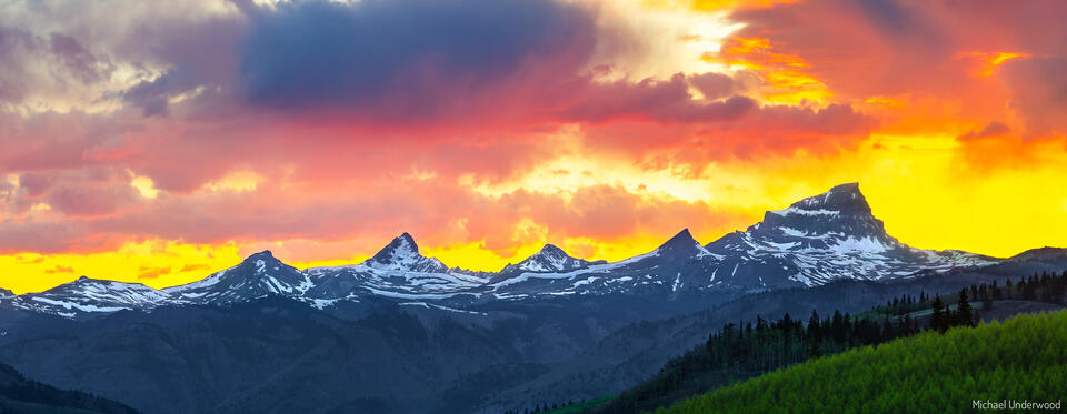 Summit Colors Panorama print