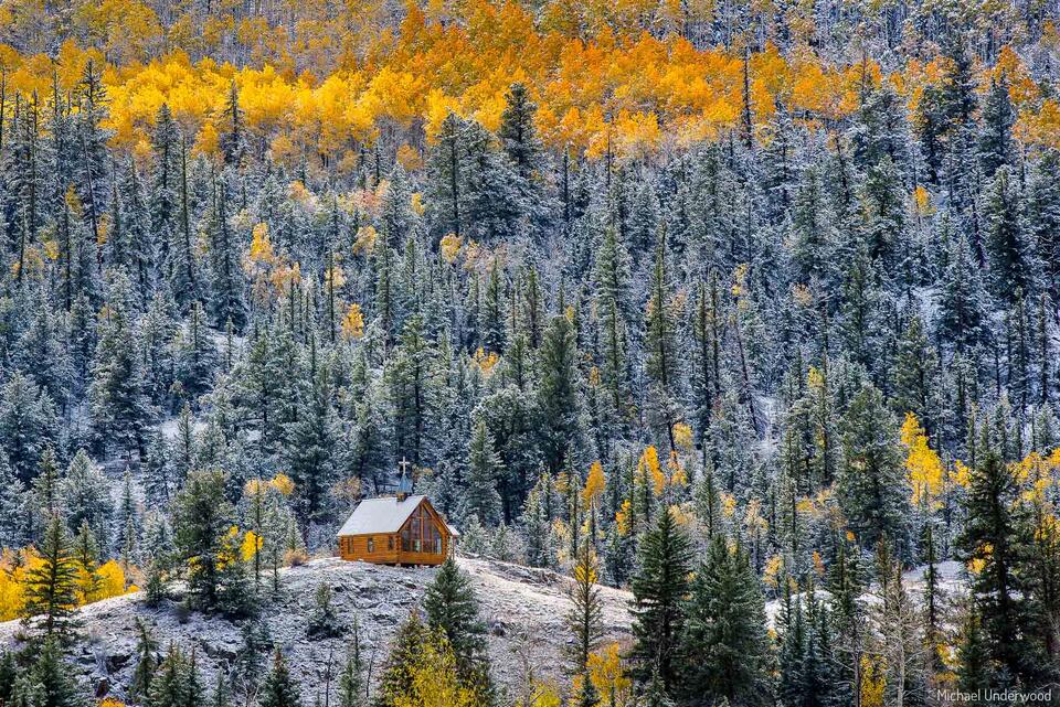 Redcloud Chapel print
