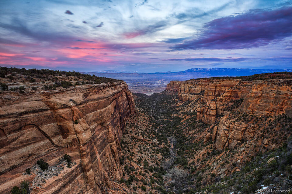 Red Canyon print
