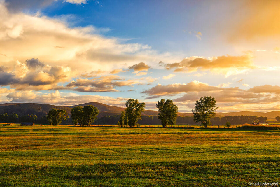 Gunnison Valley Sunrise print