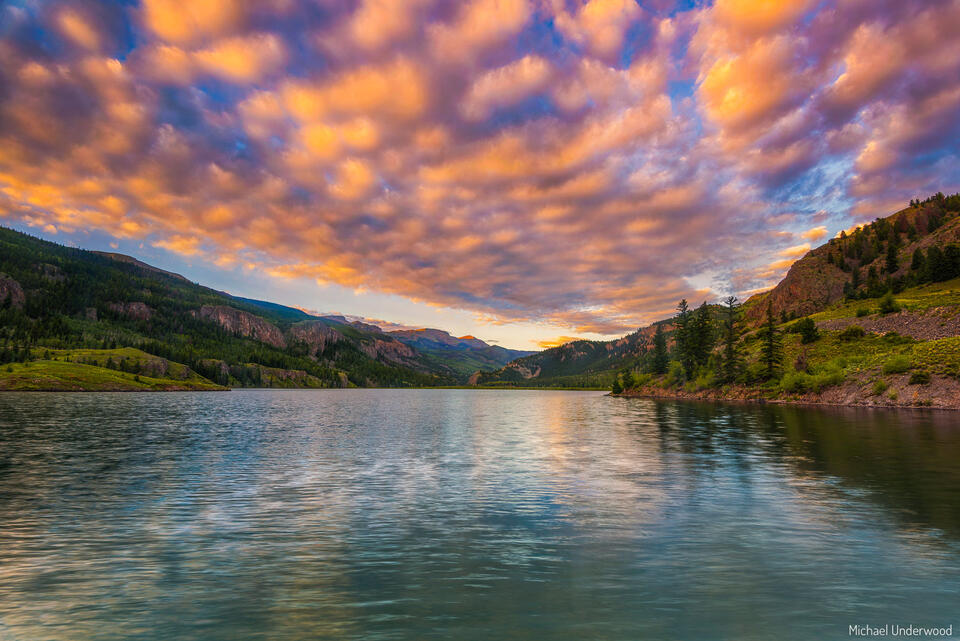 Summer Sunrise print