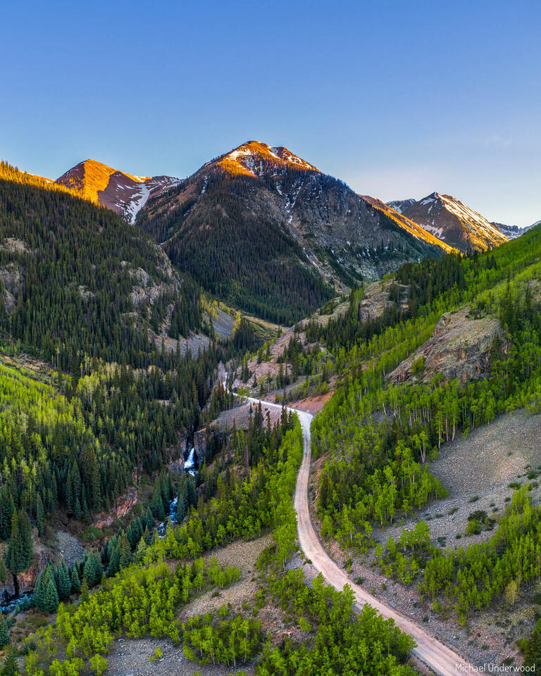 The Alpine Road print