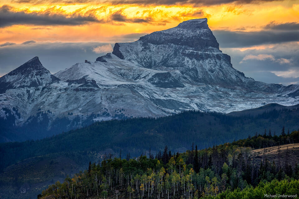Winter’s First Dusting print