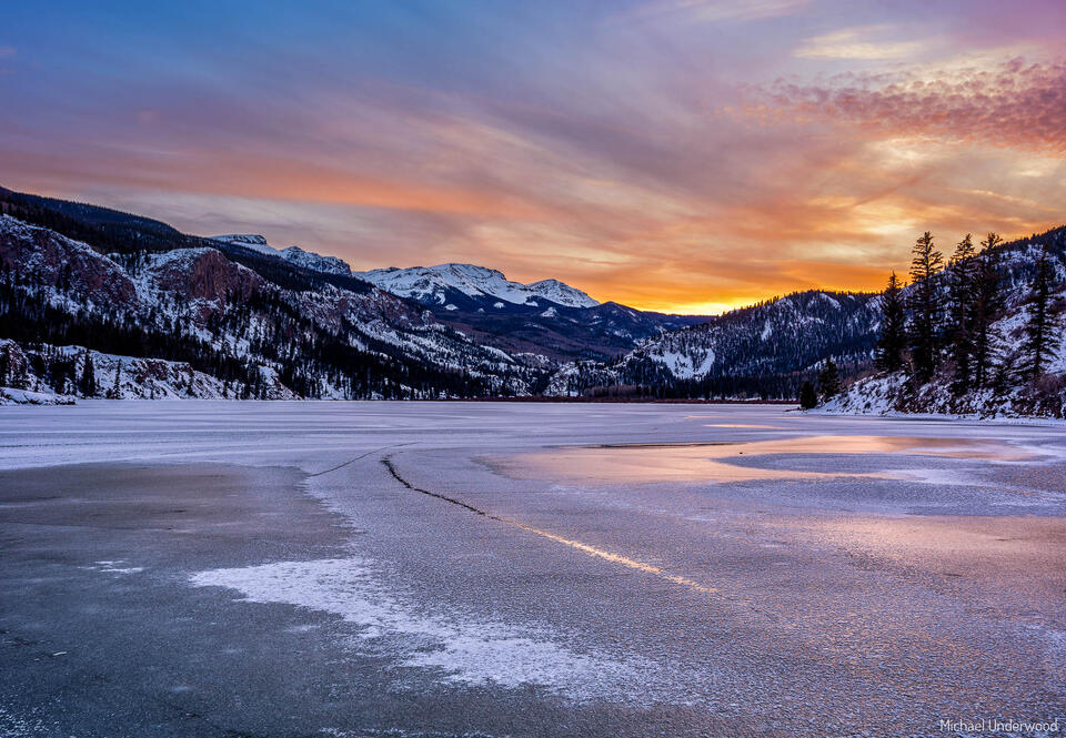 Winter Light print