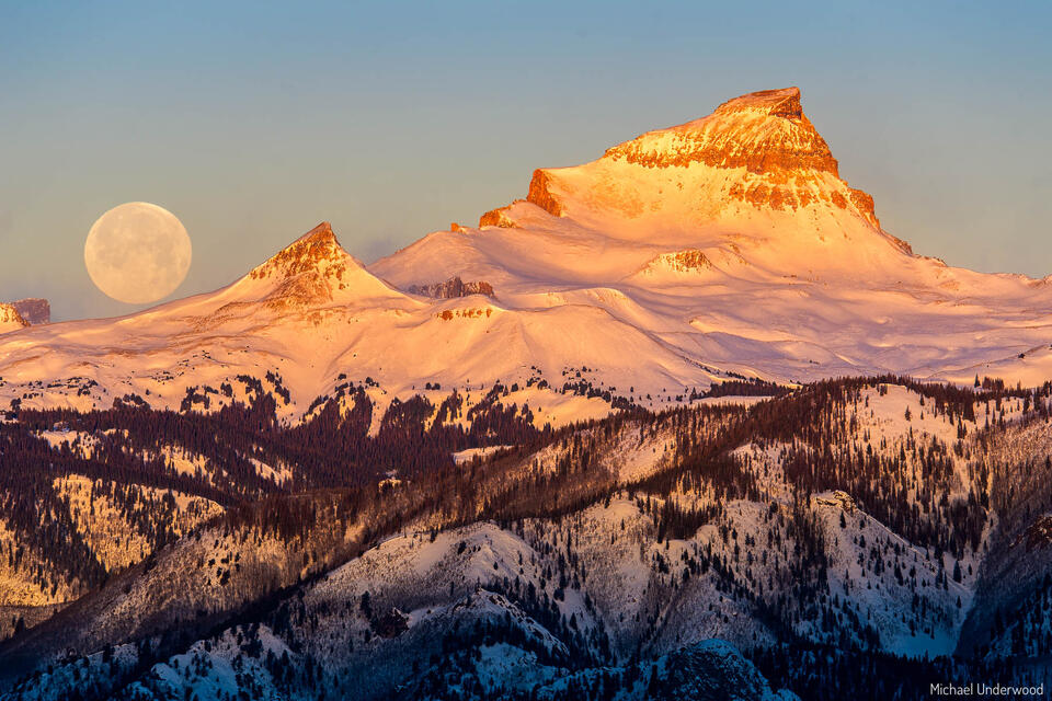 Uncompahgre Moon print