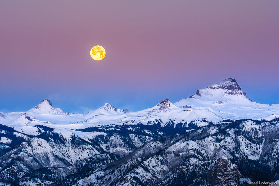 Winter Twilight print