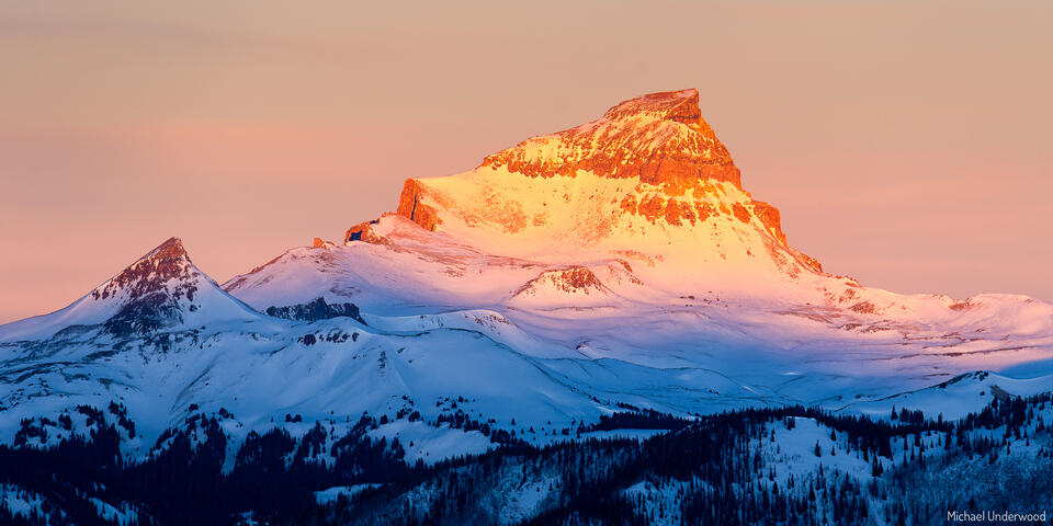 Winter Sunrise print