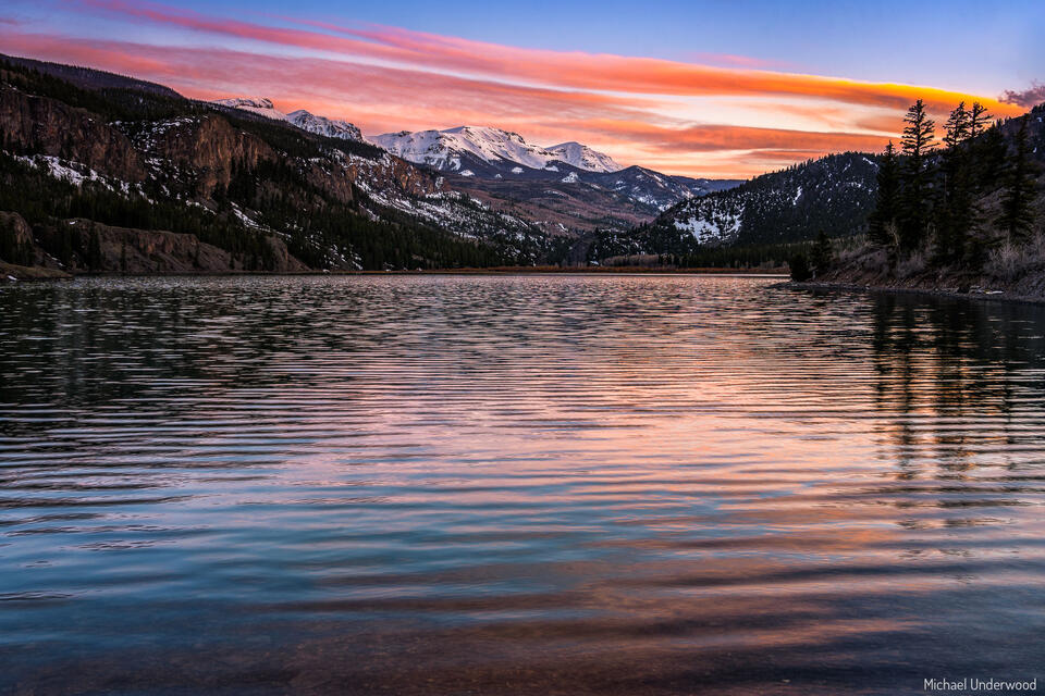 Spring Ripples print