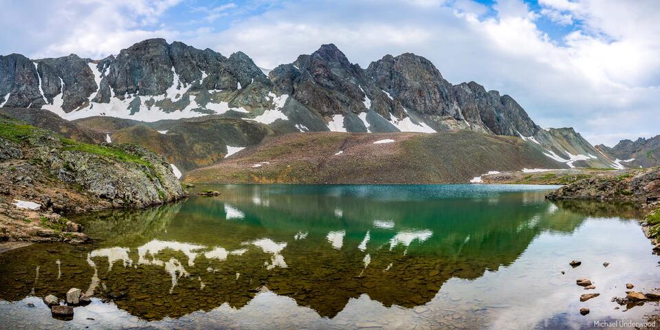 Sloan Lake Mirror print