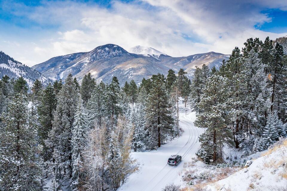 First Snow in Lake City print