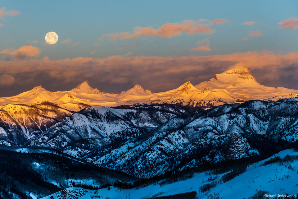 Snow Moon print