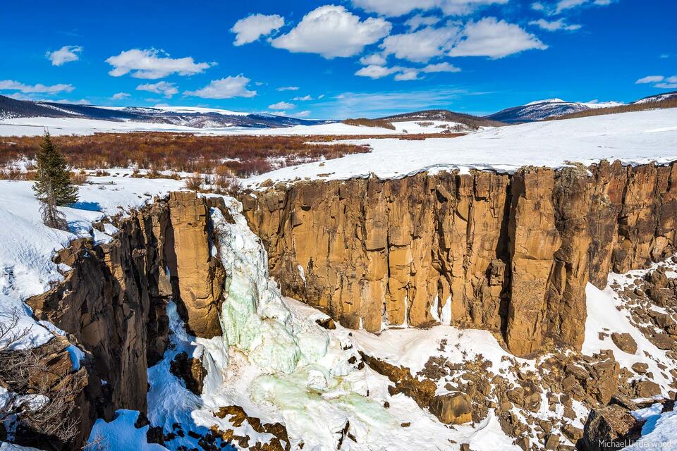 Frozen Falls print