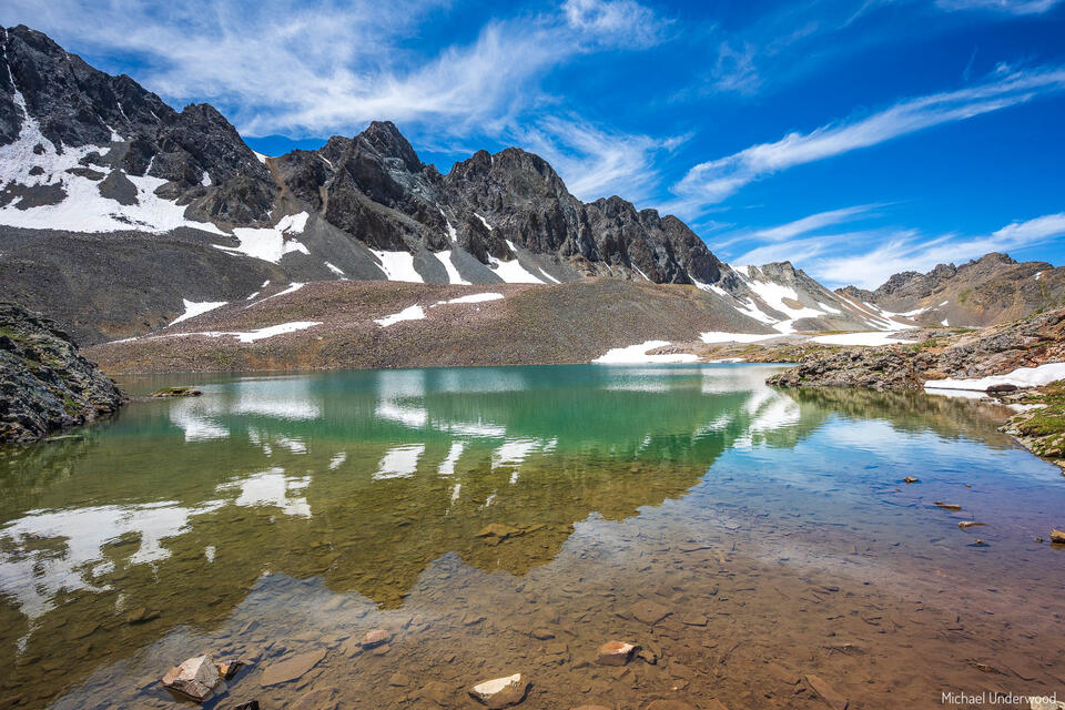 Mountain Mirror print