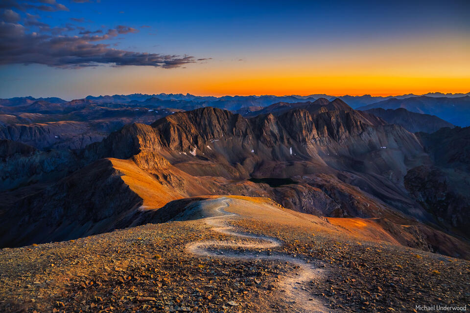 All Downhill From Here print