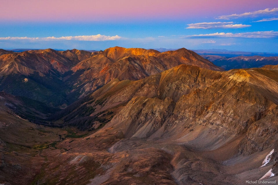Autumnal Alpenglow print