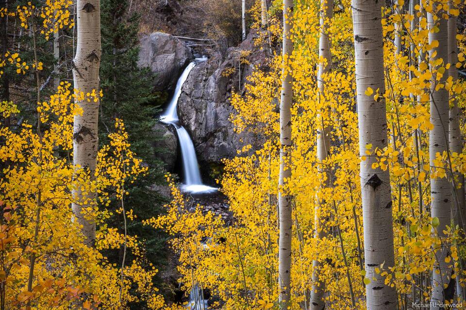 Fall's Waterfall print