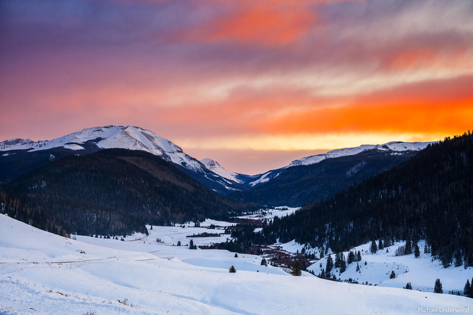 Red Mountain Valley print