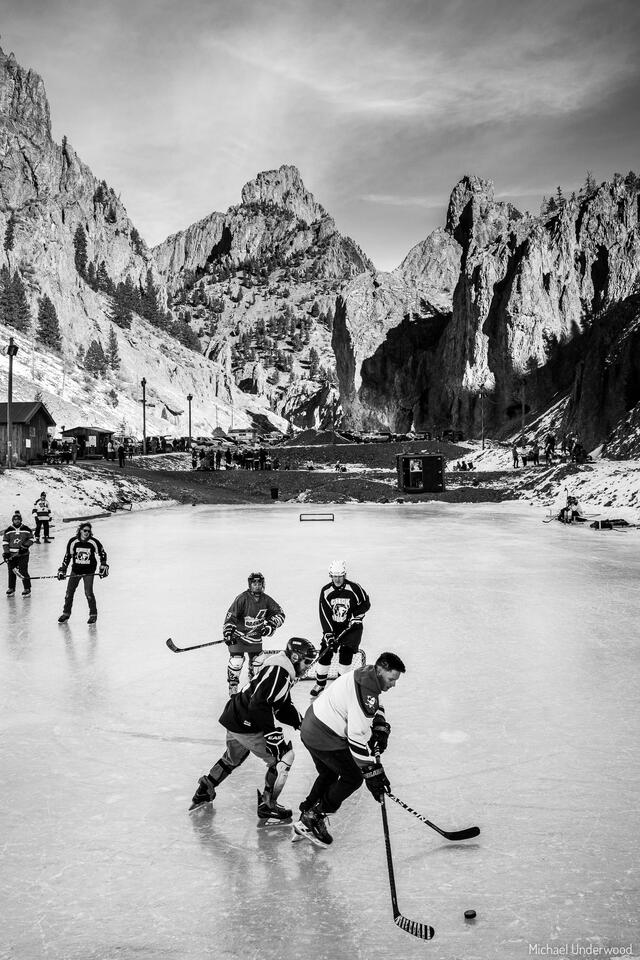 Old Time Hockey print