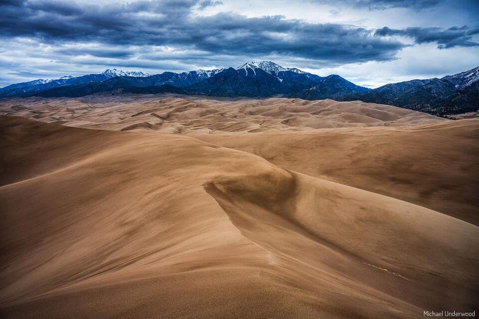 Dune Storm print