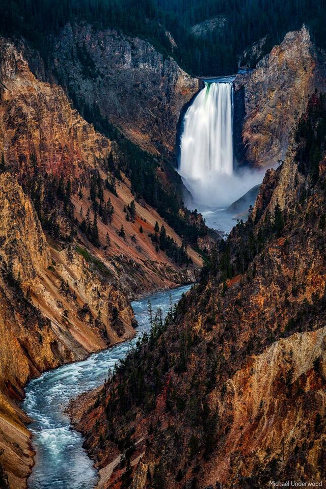 Yellowstone Falls print