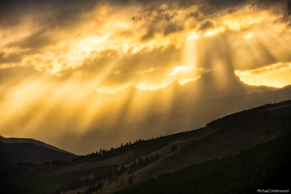 Sunshine on Uncompahgre print