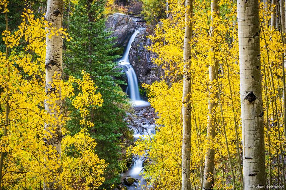 Fall's Waterfall print