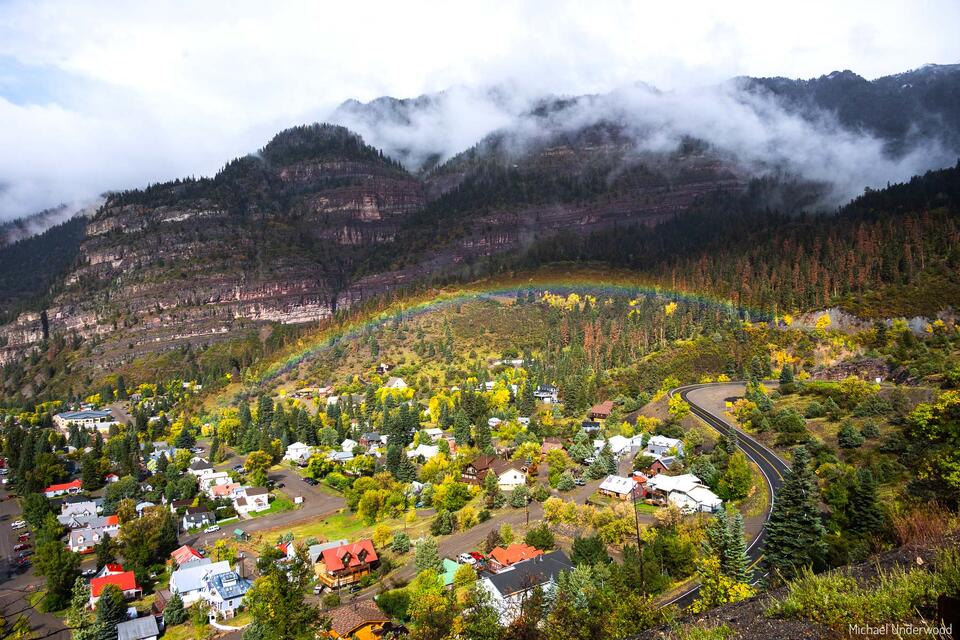 Ouray Rainbow print