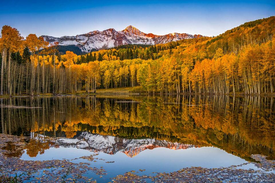 Wilson Peak Alpenglow print