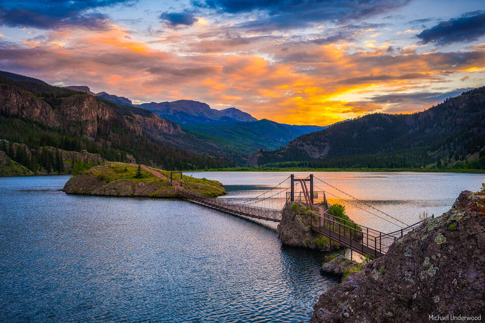 Bridge to Twilight print