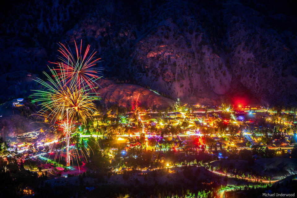 4th of July in Lake City print