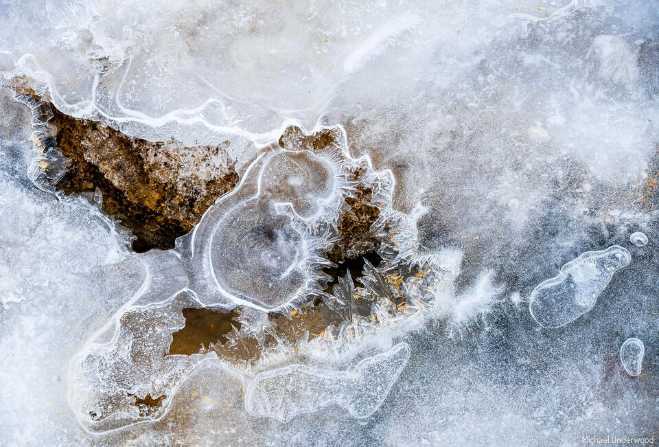 The Ice Womb print